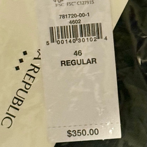 Banana Republic Charcoal Men's Tuxedo Jacket